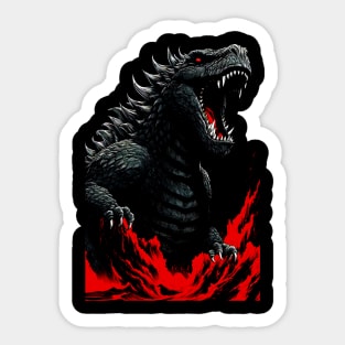 Godzilla 6 Sticker